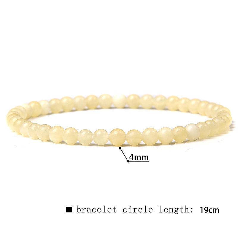 Fashion Round Natural Stone Beaded Bracelets