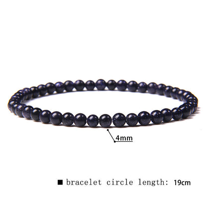 Fashion Round Natural Stone Beaded Bracelets