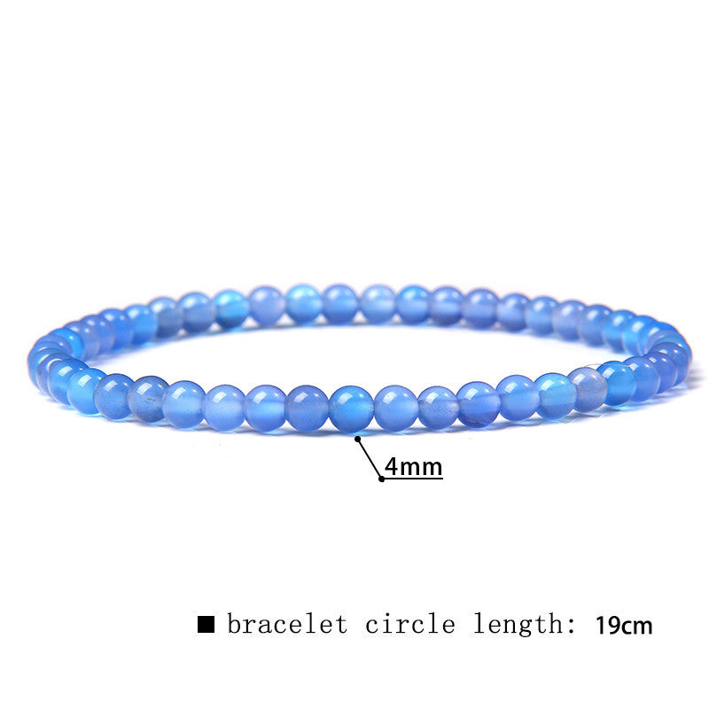 Fashion Round Natural Stone Beaded Bracelets