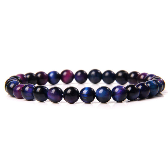 Fashion Solid Color Natural Stone Beaded Bracelets