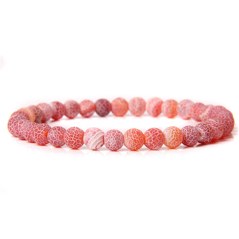 Fashion Solid Color Natural Stone Beaded Bracelets