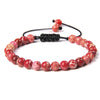 Ethnic Style Solid Color Natural Stone Beaded Bracelets