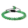 Ethnic Style Solid Color Natural Stone Beaded Bracelets