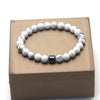 Fashion Round Natural Stone Beaded Bracelets 1 Piece