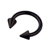 Fashion Solid Color Stainless Steel Plating Nose Studs 1 Piece