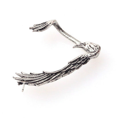 Fashion Wings Alloy Plating Unisex Ear Studs 1 Piece