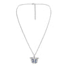 Fashion Letter Butterfly Alloy Inlay Women's Pendant Necklace 1 Piece