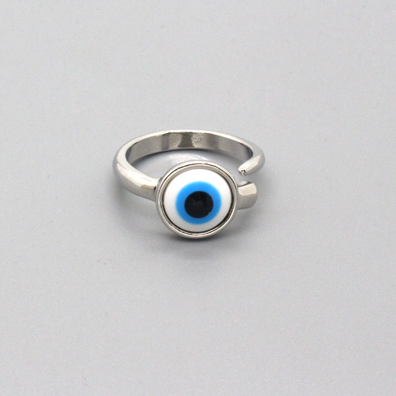 Retro Devil's Eye Alloy Unisex Open Ring