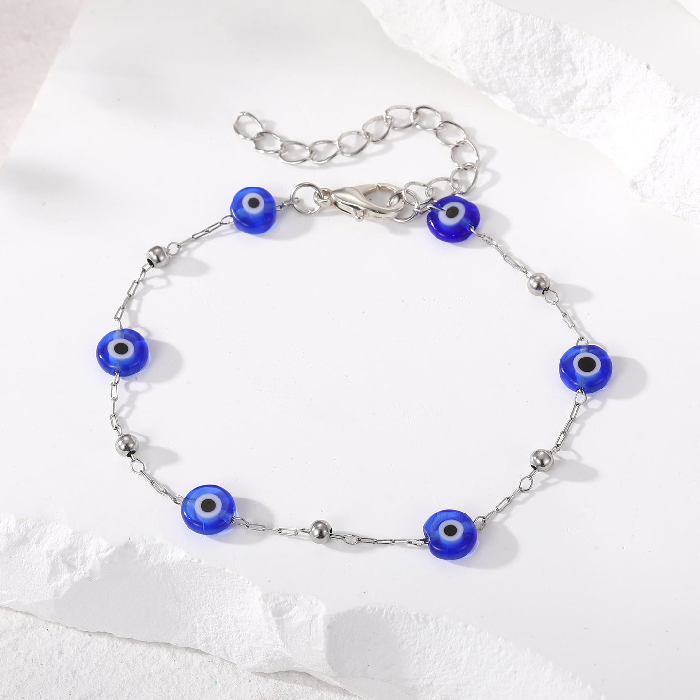 Casual Devil's Eye Resin Pearl Women's Bracelets