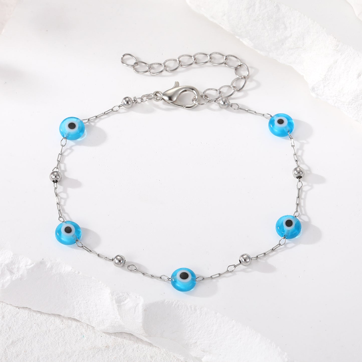 Casual Devil's Eye Resin Pearl Women's Bracelets