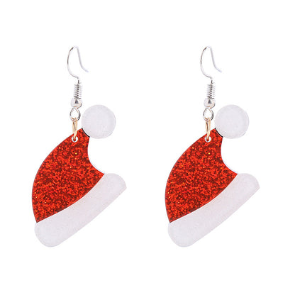 Fashion Cartoon Arylic Printing Women's Earrings 1 Pair