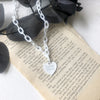 Sweet Heart Shape Alloy Women's Necklace