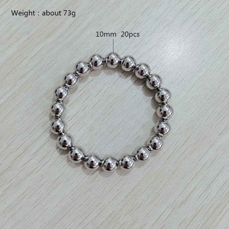 Fashion Geometric Stainless Steel Polishing Bracelets