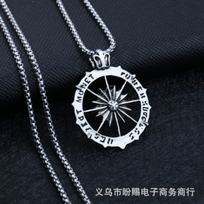 Punk Geometric Alloy Plating Men's Necklace