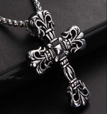 Punk Geometric Alloy Plating Men's Necklace