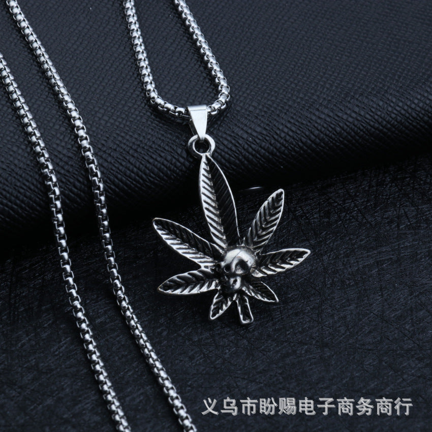 Punk Geometric Alloy Plating Men's Necklace