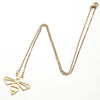 Cute Bee Titanium Steel Plating Necklace