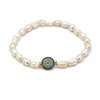 Simple Style Devil's Eye Zinc Alloy Beaded Bracelets 1 Piece