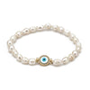 Simple Style Devil's Eye Zinc Alloy Beaded Bracelets 1 Piece