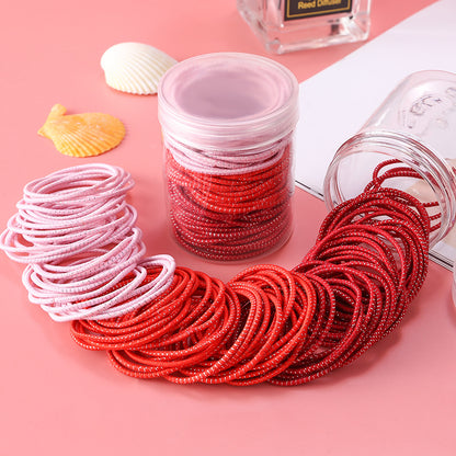 Fashion Geometric Cloth Hair Tie 1 Set