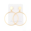 Retro Geometric Round Square Alloy Patchwork Women's Drop Earrings 1 Pair