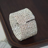 Fashion Geometric Alloy Rhinestone Rhinestones Women's Bangle