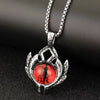 Fashion Devil's Eye Alloy Plating Unisex Pendant Necklace 1 Piece