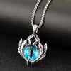 Fashion Devil's Eye Alloy Plating Unisex Pendant Necklace 1 Piece