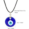 Fashion Devil's Eye Glass Unisex Pendant Necklace 1 Piece