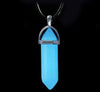 Fashion Hexagon Prism Alloy Noctilucent Stone Plating Women's Pendant Necklace 1 Piece