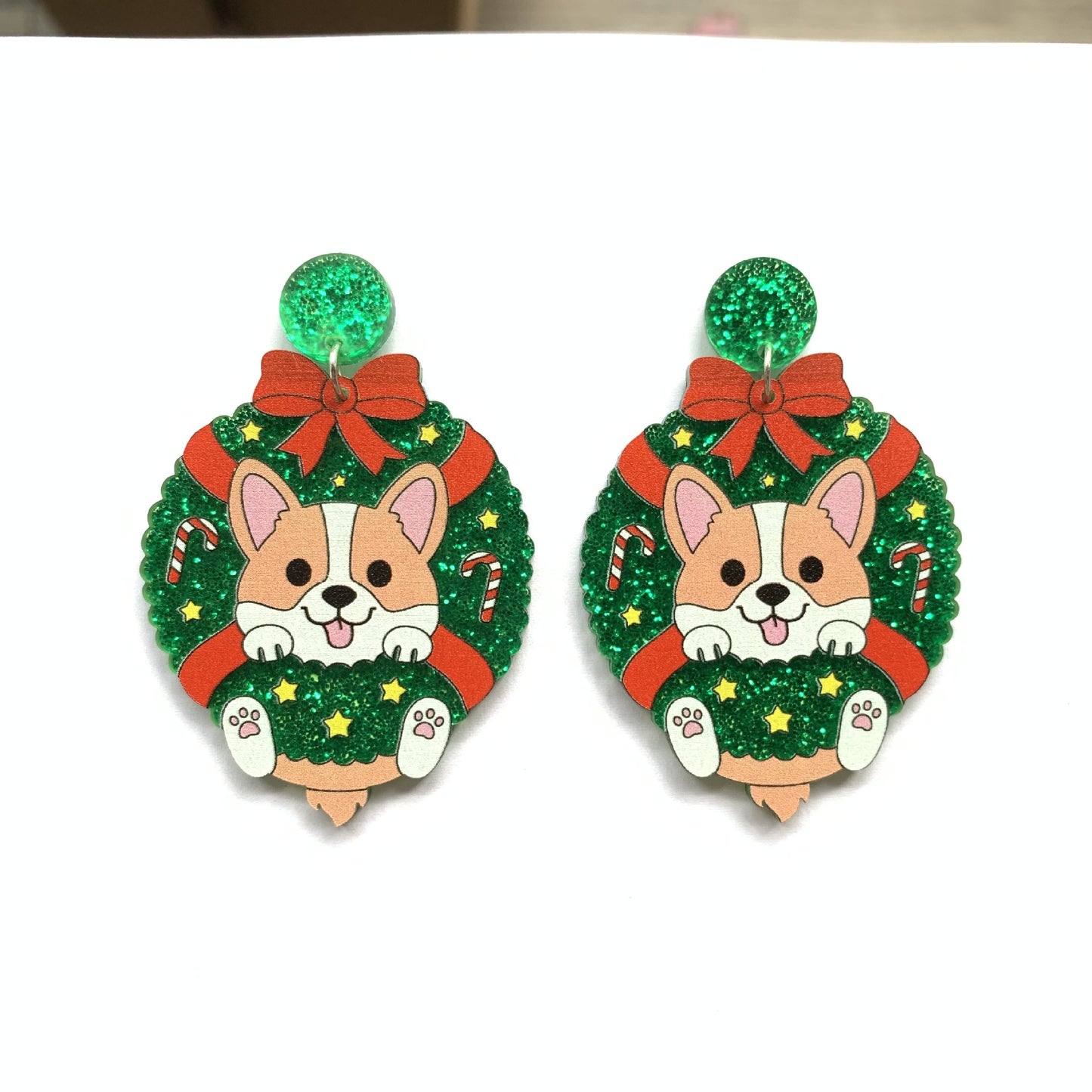 Fashion Animal Arylic Printing Women's Earrings 1 Pair