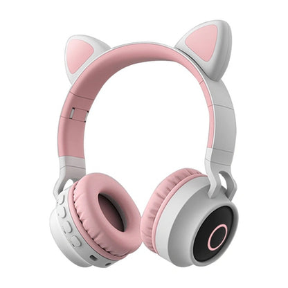 Cat Ears Glowing Head-Mounted Mobile Phone Wireless Headset