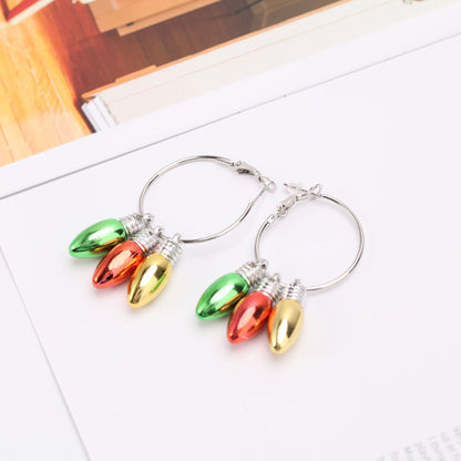 Fashion Bulb Alloy Handmade Women's Dangling Earrings 1 Pair