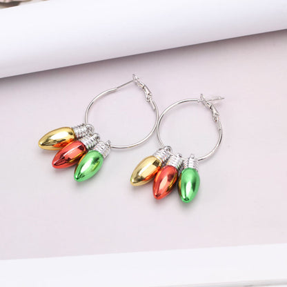 Fashion Bulb Alloy Handmade Women's Dangling Earrings 1 Pair