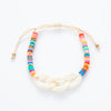 Sweet Color Block Arylic Silica Gel Rope Knitting Unisex Bracelets 1 Piece