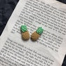 Cute Fruit Synthetic Resin Women's Ear Studs 1 Pair