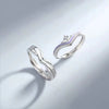 Fashion Solid Color Copper Inlay Artificial Diamond Rings 1 Piece