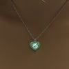 Wholesale Jewelry Luminous Heart-shaped Tree Of Life Pendant Necklace Gooddiy