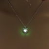 Wholesale Jewelry Luminous Heart-shaped Tree Of Life Pendant Necklace Gooddiy