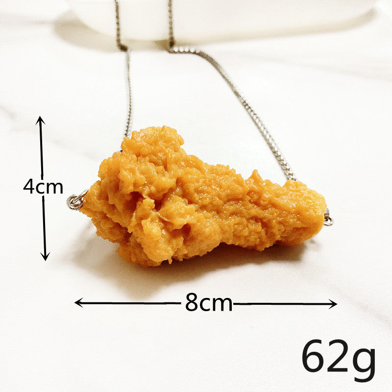 Streetwear Chicken Pvc Unisex Pendant Necklace 1 Piece