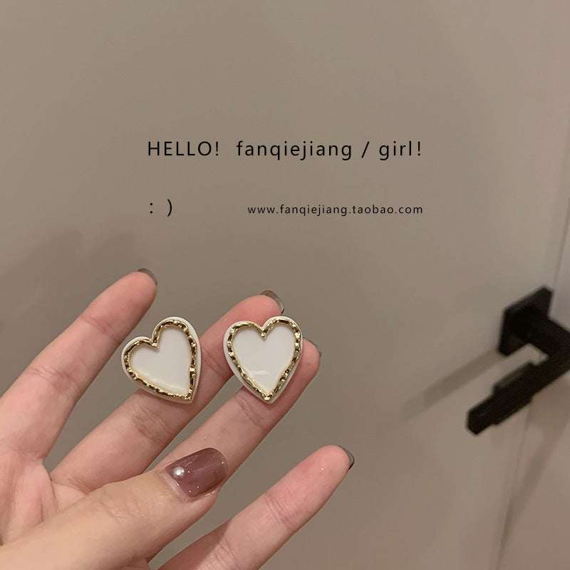 1 Pair Fashion Geometric Plating Alloy Ear Studs