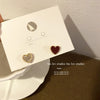 1 Pair Fashion Geometric Plating Alloy Ear Studs