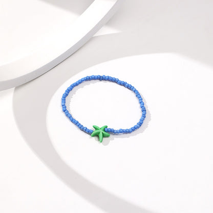 Vacation Starfish Arylic Wholesale Bracelets