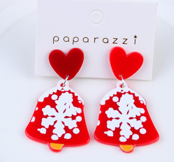 Fashion Christmas Tree Santa Claus Letter Arylic Stoving Varnish Women's Drop Earrings 1 Pair