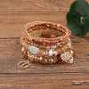 Modern Style Classic Style Geometric Glass Bead Stoving Varnish Women's Bracelets