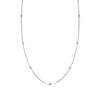 Fashion Solid Color Titanium Steel Necklace 1 Piece