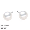 Fashion Geometric Stainless Steel Plating Artificial Pearls Ear Studs 1 Pair