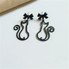 Fashion Cat Metal Plating Women's Drop Earrings 1 Pair