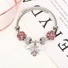 Fashion Animal Titanium Steel Plating Artificial Gemstones Bangle 1 Piece