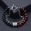 Fashion Geometric Natural Stone Handmade Bracelets 1 Piece